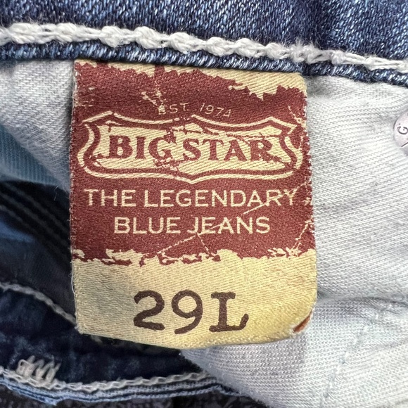 👖⭐️|•BIG STAR•| Liv Slim Boot Jeans Size 29x32👖 - Picture 8 of 8